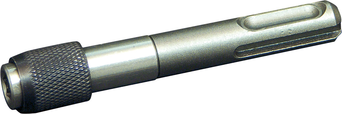 Bit holder with SDS-shank magnetic 6,3 / 1/4"