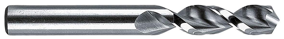 Multipurpose twist drill bit, stub series HSS-Co DIN 1897 type UF-L