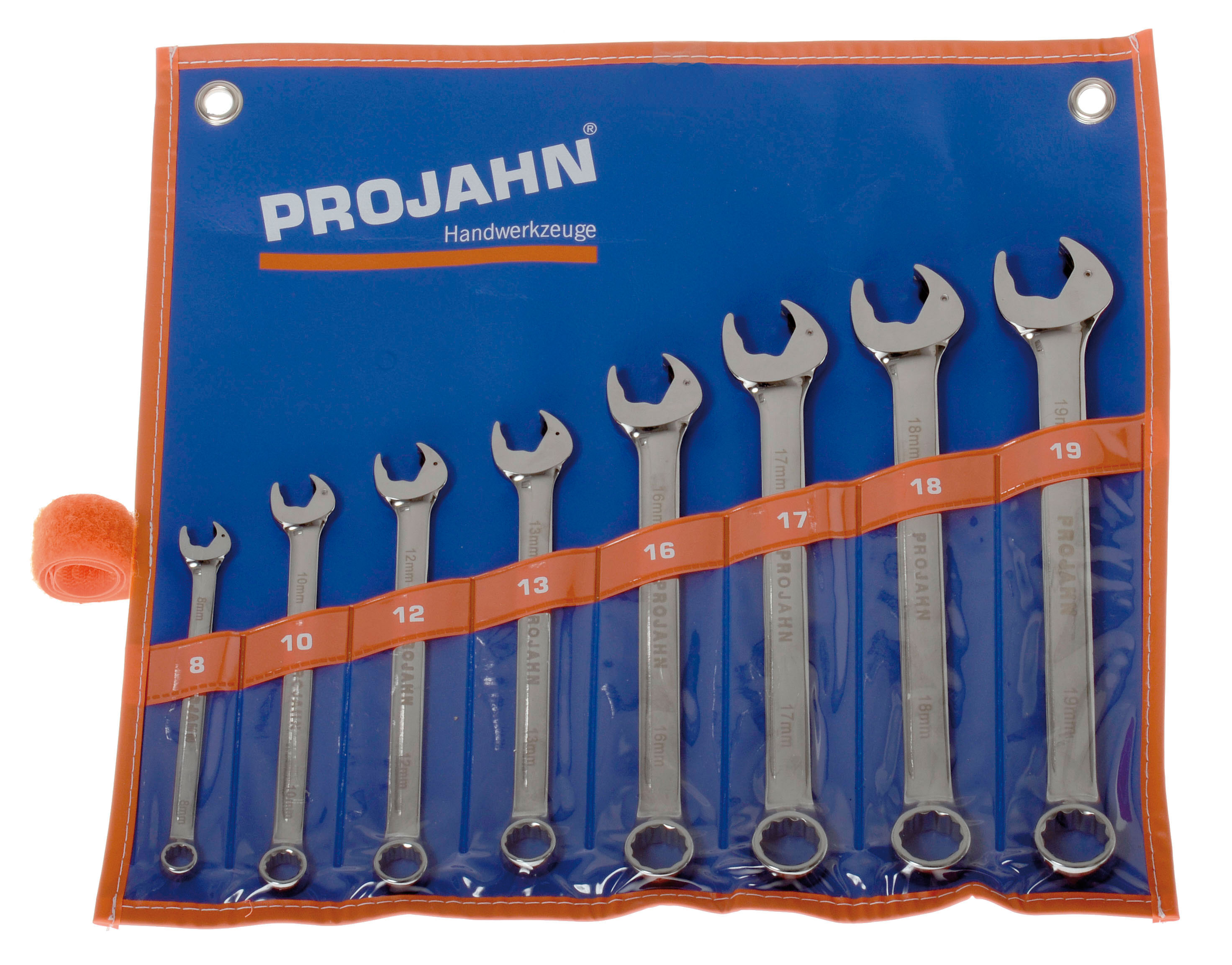 Ratchet combination wrenches set CLICKTECH 8 pcs. metric
