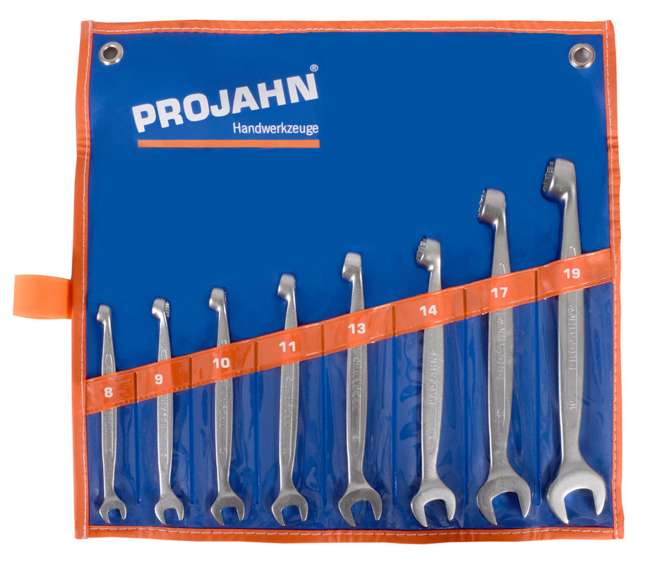 Combination wrench set DOLPHIN 8 pcs. metric