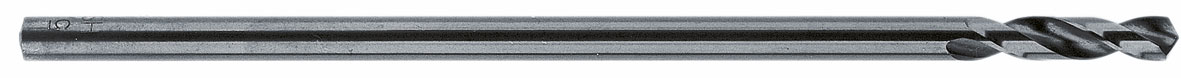 HSS-G hollow section twist drill bit, works standard, with straight shank, right hand, type N, ground HSS-G standard type N