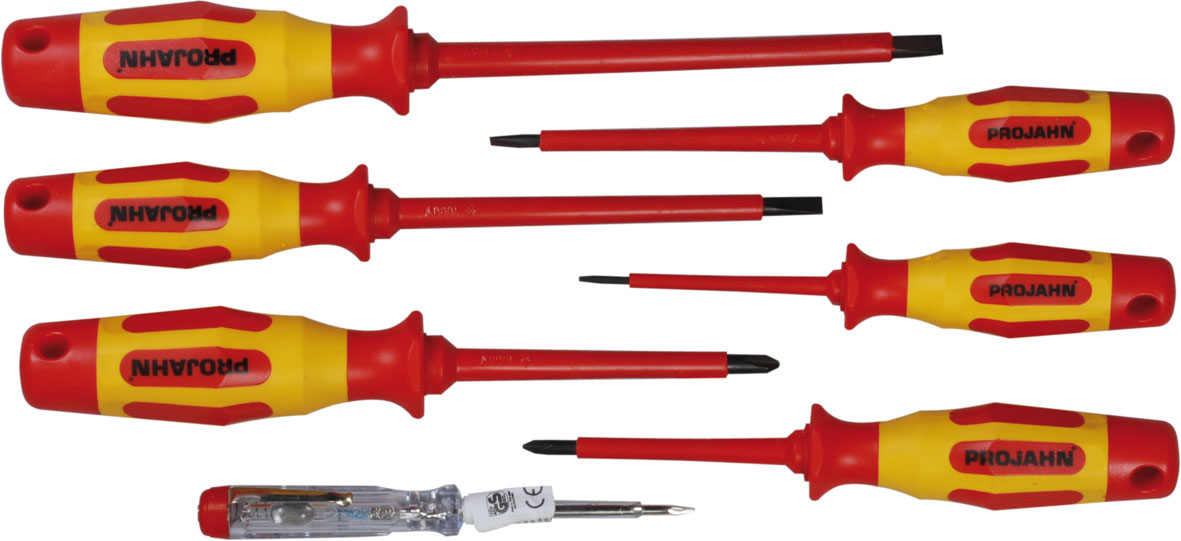 VDE Screwdriver set Slotted and XYXYX20725 7 pcs.