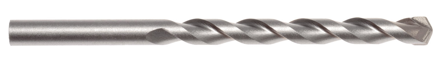 Masonry drill bit for rotary and percussion, carbide-tipped 