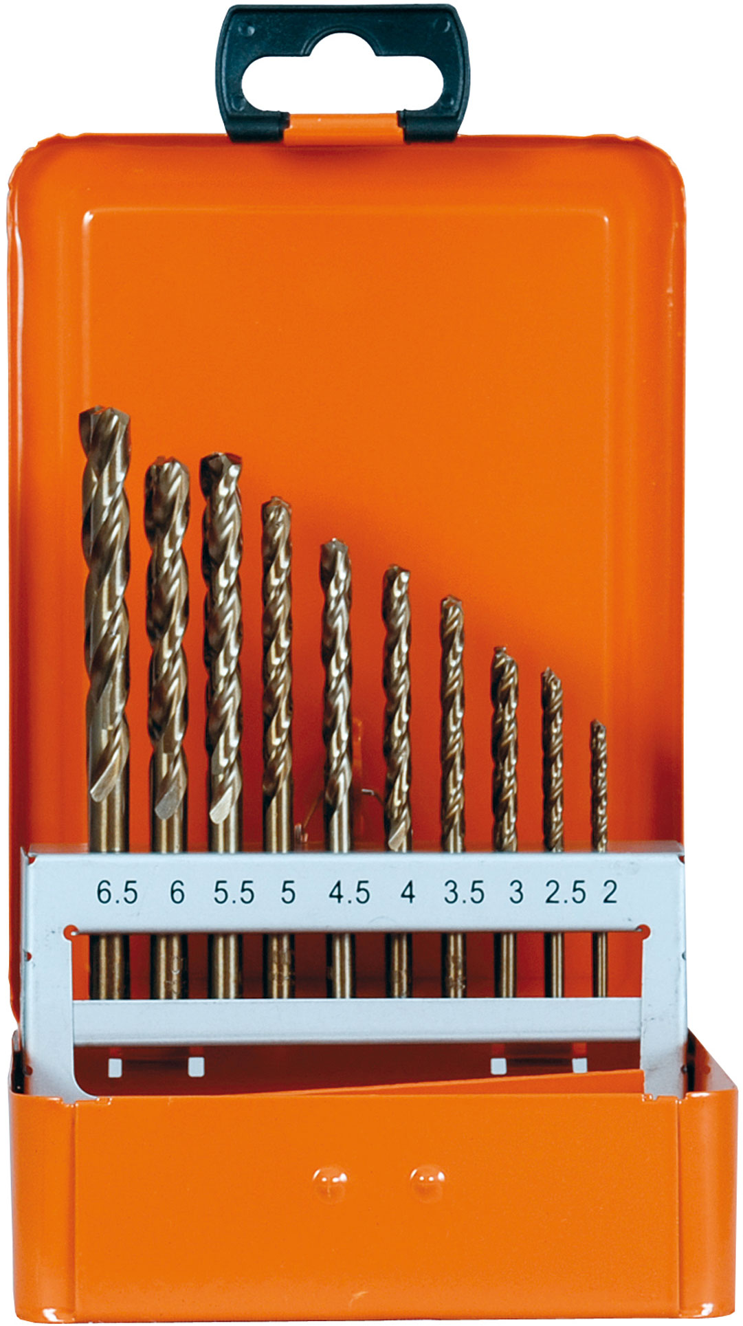 Spiralbohrer-Kassette 1PLUS HSS-Co 5 % DIN 338 ECO 36-tlg. 