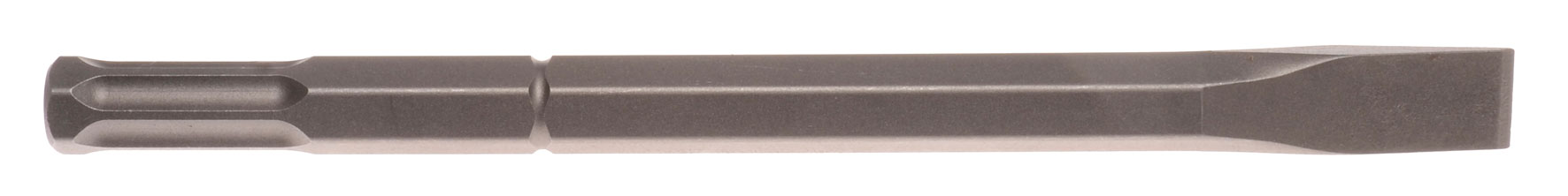 Flat chisel Shank 22 mm hex with 6 slots