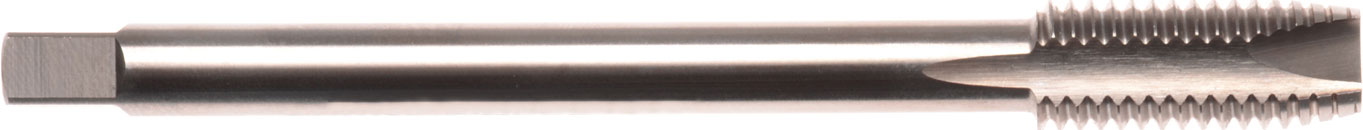 Long shank machine tap HSS-Co DIN 376 Taps for through holes